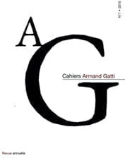 AG cahiers Armand Gatti, n°1